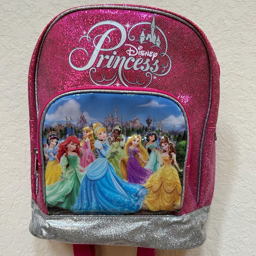 Disney Parks Princess Mini Pink Backpack. Like New. Authentic
